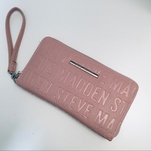 Steve Madden Brand New Pink Wallet/Wristlet